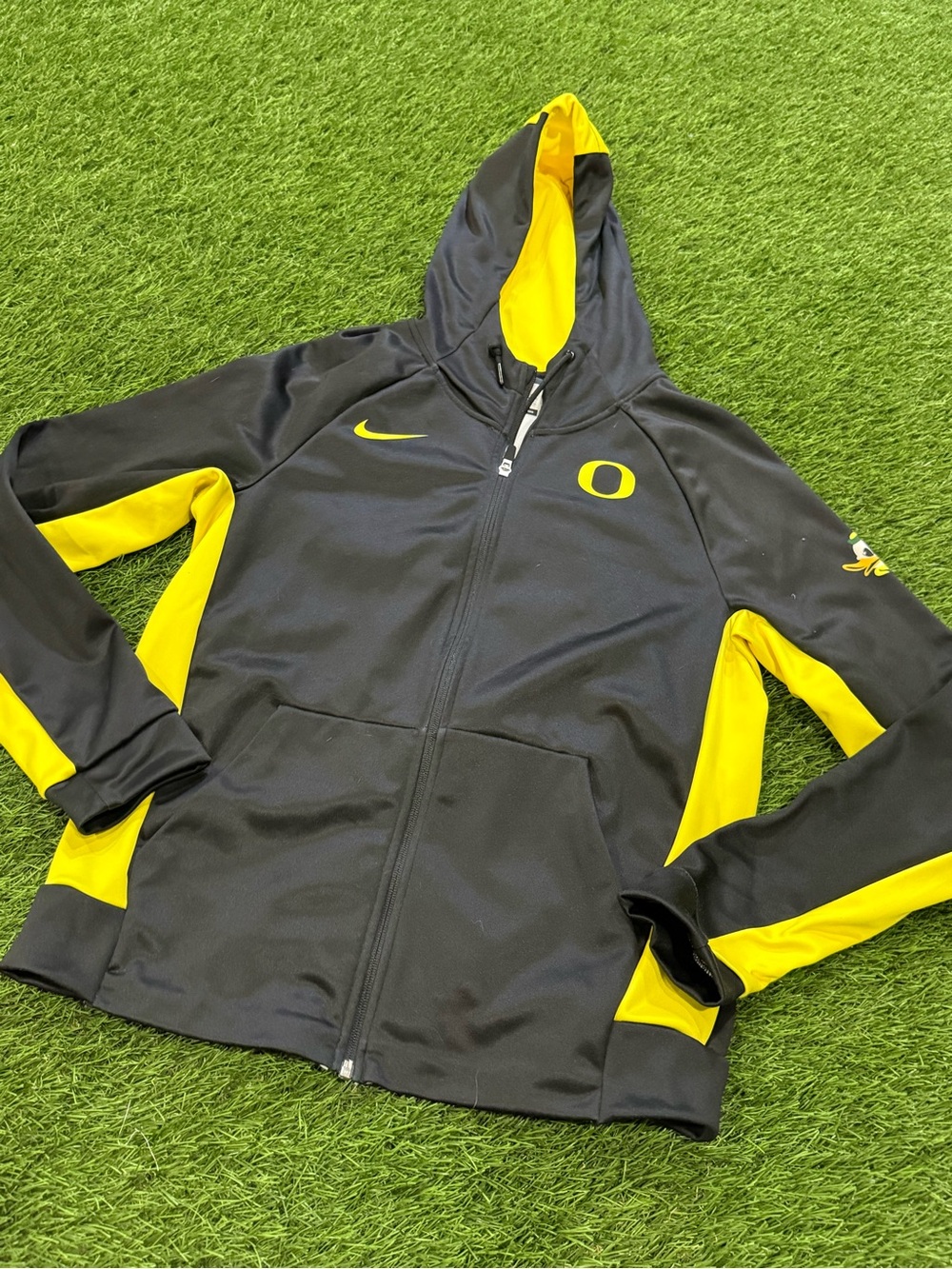 Nike Oregon Ducks full zip hooded sweatshirt